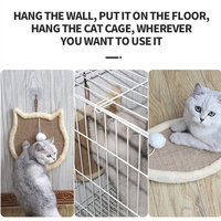 Jouet interactif multifonctionnel pour chat, griffoir en sisal, boule magique pour chat, design 2022