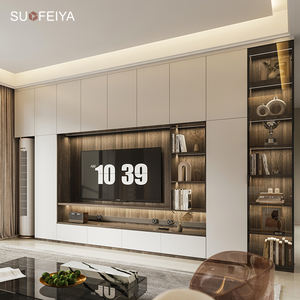 Sofeyia Custom moderna parete Mount TV stand <span class=keywords><strong>Design</strong></span> soggiorno mobili vetrina TV Cabinet <span class=keywords><strong>Design</strong></span> - Product Image 5