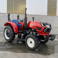 Günstiger Mini-Radtraktor 4x4 für Haus und Garten, Pflug, Bodenbearbeitung, Kommunale Garten- und Baustelleneinsätze