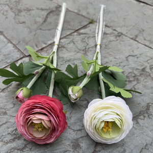 <span class=keywords><strong>G</strong></span>-25060501Artificial di loto floccato di seta di loto floccato fiori luliani vendita calda artificiale festa di nozze decorazione di rugiada loto - Product Image 5