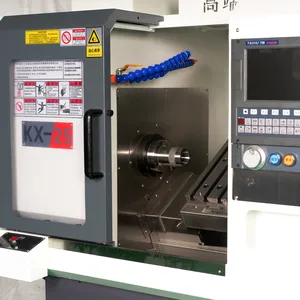 Torno cnc KX-25 metal torneando máquina de torneamento chinês da china cnc mini máquina de torno