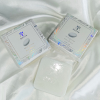 Savon Coréen Éclaircissant et Blanchissant Koji San au Lait de Chèvre pour l'Élimination de l'Acné et le Blanchiment en Profondeur du Visage
