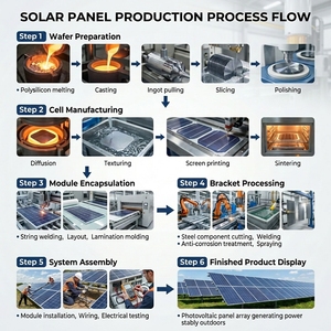 Panel Solar de 420W con Certificación CE TUV, Totalmente Negro, con Tejas Integradas, para Sistemas Solares Comerciales en Techos - Product Image 6