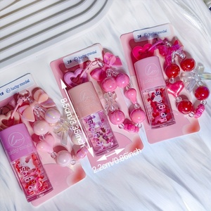 Set de Brillo Labial que Cambia de Color, Hidratante, Brillante, con Llavero de Joyería, OEM, Marca Privada - Product Image 4