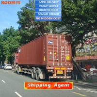 Agent de transit maritime DDP 20GP pour meubles, services logistiques de transport porte-à-porte FBA Chine LCL+Camionnage