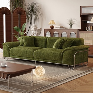 Juego de Sofás de Tela de Tres Plazas para Sala de Estar Moderna, Ecológico y Duradero, para Uso en Almacenes y Escuelas - Product Image 4