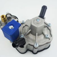 Kit de Conversión de Gas Liquefuido de Petróleo (GLP) para Automóviles, Sistema de Reparación Automotriz para Vehículos de Autogás de 4 Cilindros