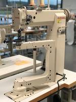 Machine à coudre industrielle CS8900 à colonne incurvée rotative à 360 degrés, alimentation combinée, tête haute, pour travaux lourds - Fabricant d'équipements de couture