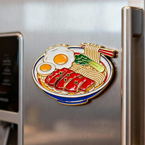 Factory <b>Magnet</b> Fridge Refrigerator Silver Enamel Logo Magnetic Fridge 2d 3D Design Cartoon Zinc Alloy Metal Custom Fridge <b>Magnet</b> - Product Image 3