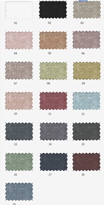 ชุดเดรสและเสื้อเชิ้ตผ้าลินินพิมพ์ลายน้ำหนักปานกลางผ้าลินินสังเคราะห์จากโรงงานกวางโจว - Product Image 6