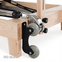 Reformer de Pilates para Uso Doméstico y en Estudios de Pilates, Diseño Plegable Ajustable con Plataforma de Espuma de Alta Densidad, Beneficios para la Salud