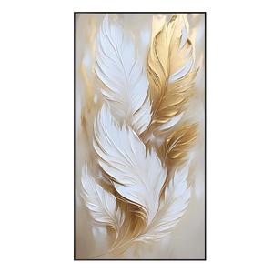 Quadro Moderno di Lusso di <span class=keywords><strong>Grandi</strong></span> <span class=keywords><strong>Dimensioni</strong></span> con Fiori <span class=keywords><strong>Dipinti</strong></span> Testurizzati, Decorazione da Parete per Soggiorno dietro al Divano o per Ingresso - Product Image 5