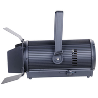 Projecteur LED Zoom Fresnel GBR-PL300 300W avec zoom 15-50x, température de couleur 1800-8500K, contrôle DMX512 pour éclairage de théâtre, studio et scène