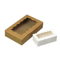 Cartons d'emballage recyclables personnalisés Boîtes d'expédition en carton ondulé pliantes Emballage en papier kraft Boîtes alimentaires en papier kraft