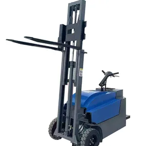 JX small electric forklift pallet stacker standing Electric Stacker Truck standing factory direct sales