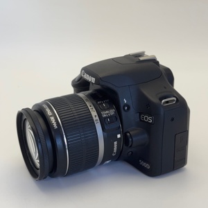 กล้อง <span class=keywords><strong>Canon</strong></span> <span class=keywords><strong>EOS</strong></span> <span class=keywords><strong>500D</strong></span> Rebel T1i พร้อมเลนส์ 18-55 มม. - ปรับสภาพเหมือนใหม่ - ความละเอียด 15.1MP ถ่ายวิดีโอ 1080P กล้อง DSLR สำหรับมือใหม่ ชุดกล้องวีล็อกกิ้ง - Product Image 2