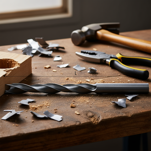 Fervi Helical Cylindrical <b>Drill</b> <b>Bit</b> For Metal Wood Plastic Drilling - Product Image 3