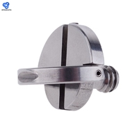 Goedkoopste verstelbare standaard met 1/4 ring verborgen badkamerkop in een camerabevestiging bereik 21mm tot 25mm 1/4 inch schroef Wifi spion mini camera