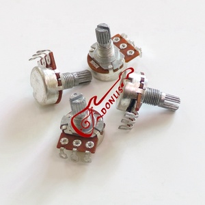 Donlis Potentiomètres de basse miniatures à axe fendu de 15 mm, base de 16 mm, valeurs 500K/250K, modèle RV16A-15, vente en gros en ligne - Product Image 5
