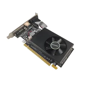 PCWINMAXขายส่งGeforce GT 705 2GB GDDR3 64bitโปรไฟล์ต่ํากราฟิกการ์ดพัดลมเดี่ยวการ์ดVGAเดิมGT705สําหรับเดสก์ท็อปพีซี