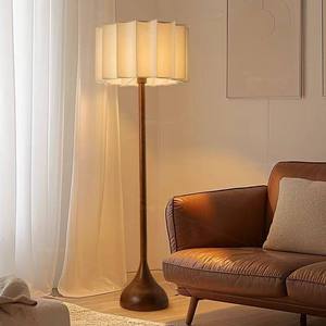 Wabi-sabi sàn gỗ rắn đèn-Nhật Bản Retro Đứng ánh sáng cho phòng khách, phòng ngủ, nghiên cứu và biệt thự trang trí - Product Image 2