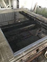 Carreaux de revêtement mural extérieur en marbre G654 noir et gris, finition polie, design moderne, taille personnalisée, durables pour allées, vente en gros usine