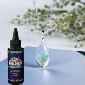 Keo Dán Uv Tự Làm Thủ Công Tự Làm Và Làm Đồ Trang Sức Bằng Nhựa Dẻo Nhanh Trong Suốt Cao Giá Rẻ Từ Nhà Máy - Product Image 3