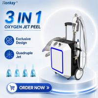 Pistolet Nano Pulvérisateur Haute Pression Photon 7 Couleurs Modèle 2026 pour Soulagement Instantané, Resserrement des Pores, Oxygène et Jet Aqua Peel - Appareil MedSpa
