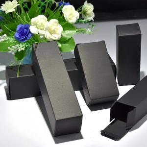 Elegant Reusable Eco-Friendly Kraft Paper <strong>Gift</strong> <strong>Boxes</strong> for Cosmetics/Perfume/Lipstick Packaging-White/Black/<strong>Brown</strong> Rectangular - Product Image 6