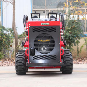 Mini-chargeuse sur pneus blanche Soamte de Chine, certifiée CE EURO5 EPA, avec moteur Kubota, boîte de vitesses PLC, pompe hydraulique, roulement et moteur, garantie 2 ans - Product Image 3