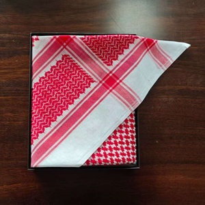 <span class=keywords><strong>Foulard</strong></span> carré Shmagh/Yashmagh en polyester et coton de haute qualité pour hommes musulmans saoudiens, style désertique, pour la tête - Product Image 2