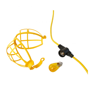 Dây đèn chuỗi ngoài trời 100 feet, 10 ổ cắm, vỏ nhựa, đạt chuẩn IP44, điện áp 110-250V, bảo hành 1 năm, dùng cho công trình xây dựng - Product Image 2