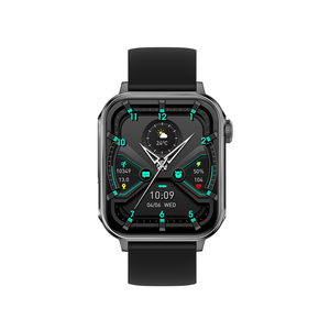 Montre connectée V96 avec écran tactile TFT, bracelet en silicone, écran de 2,0 à 2,9 pouces, compatible avec Android et iOS, design unisexe - Product Image 4