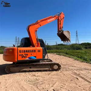 Escavatore cingolato per macchine idrauliche da costruzione OTTO 7 tonnellate escavatore cingolato ZX70 usato