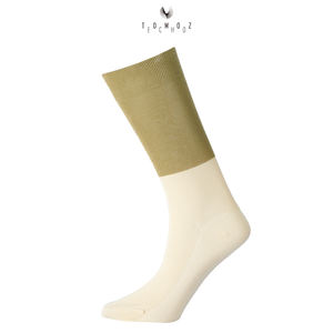 ถุงเท้ายาวผ้าไหมหม่อนสำหรับสตรีถุงเท้าสำหรับออกกำลังกายนุ่มสบายพร้อมกล่องของขวัญสุดหรูหนาสำหรับโยคะ - Product Image 3