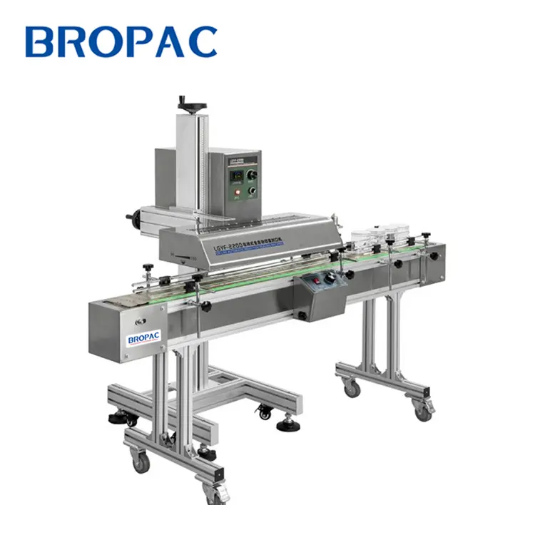 Bropack LGYF-2200B indüksiyon ısıtma makinesi, şişe indüksiyon yapıştırma makinesi, indüksiyon yapıştırma makinesi