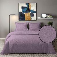 Parures de lit modernes de luxe en jacquard tissé gaufré, 3/4/6 pièces, 300 fils/cm², écologiques, durables, respirantes et douces