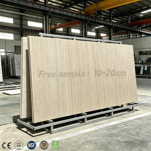 Échantillon gratuit de carrelage en porcelaine imitation pierre artificielle <span class=keywords><strong>travertin</strong></span>, série multicolores <span class=keywords><strong>pour</strong></span> sols et murs architecturaux - Product Image 1