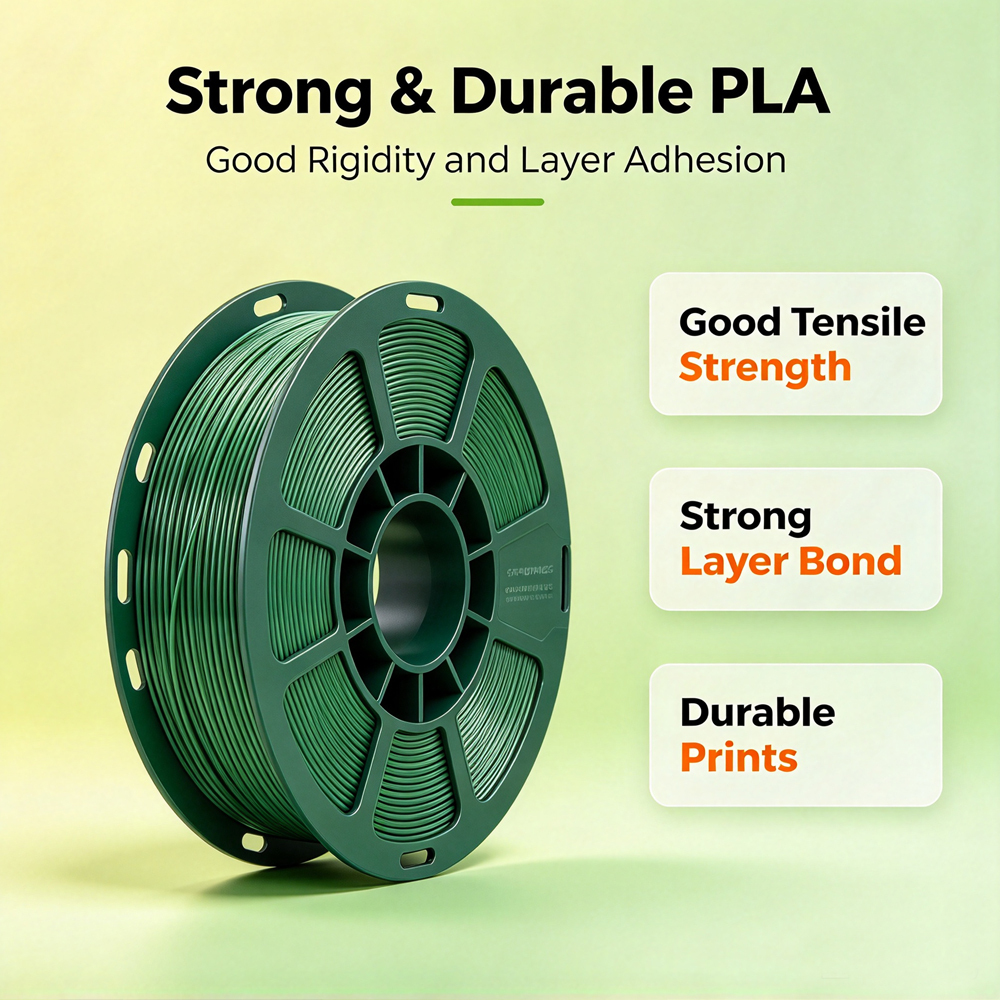 HAOXI 3D MATTE PLA Filament Matte Finish Hide Layer Line for Art Deco Project Factory OEM Stock Fast Shipping · image 6
