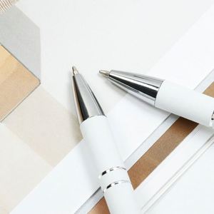 Stylo à bille en aluminium avec logo personnalisé et stylet, stylos promotionnels personnalisés pour les entreprises - Product Image 2