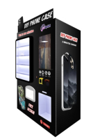 Distributeur automatique de coques de téléphone vierges pour impression UV
