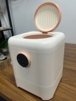 Mini-séchoir électrique semi-automatique écoénergétique pour le séchage rapide des vêtements, sous-vêtements et petits objets ménagers en plastique