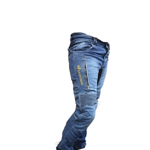 Jeans de moto Biker de style nouveau de couleur bleue de qualité supérieure pour l'équitation avec des protecteurs prix de gros USA 2023 - Product Image 2