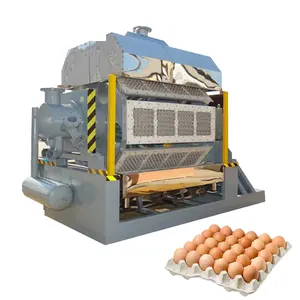 Kağıt karton yumurta tepsi yapma makinesi üretim hattı geri dönüşüm makinası