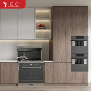 Mueble <span class=keywords><strong>de</strong></span> <span class=keywords><strong>Cocina</strong></span> Moderno <span class=keywords><strong>de</strong></span> Madera Contrachapada para el Hogar, Perfil Metálico, Diseño Personalizado <span class=keywords><strong>de</strong></span> Lujo, Listo para Ensamblar, Armario <span class=keywords><strong>de</strong></span> Almacenamiento Completo - Product Image 5