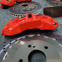Kit de freinage de haute performance rouge V6, étriers de frein à 6 pistons, F40, frein électronique à 4 pistons pour Audi S3 S4 S5 S6 S7 S8 TT R S Q7 RSQ5