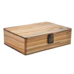 Boîte de rangement en bambou multi-compartiments personnalisée avec couvercle à charnière, boîte organisatrice portable avec bocaux en verre pour ranger les accessoires de fumage - Product Image 5