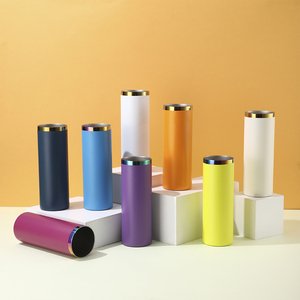 20oz stainless steel tumbler straight available in color electroplating and gold electroplating tumbler <b>with</b> <b>straw</b> - Product Image 2
