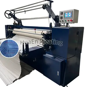 Changzhou HuaEn Fabrik ZJ-217 Plechtmaschine für Kleid Rock Box Messer Welle Bambus Plechtmuster