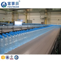 Ligne de production d'emballage d'eau minérale complète entièrement automatique 3 en 1